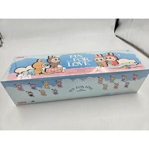 AUTHENTIC POP MART LABUBU - PIN FOR LOVE (N-Z) - SEALED BLIND BOX CASE OF 14